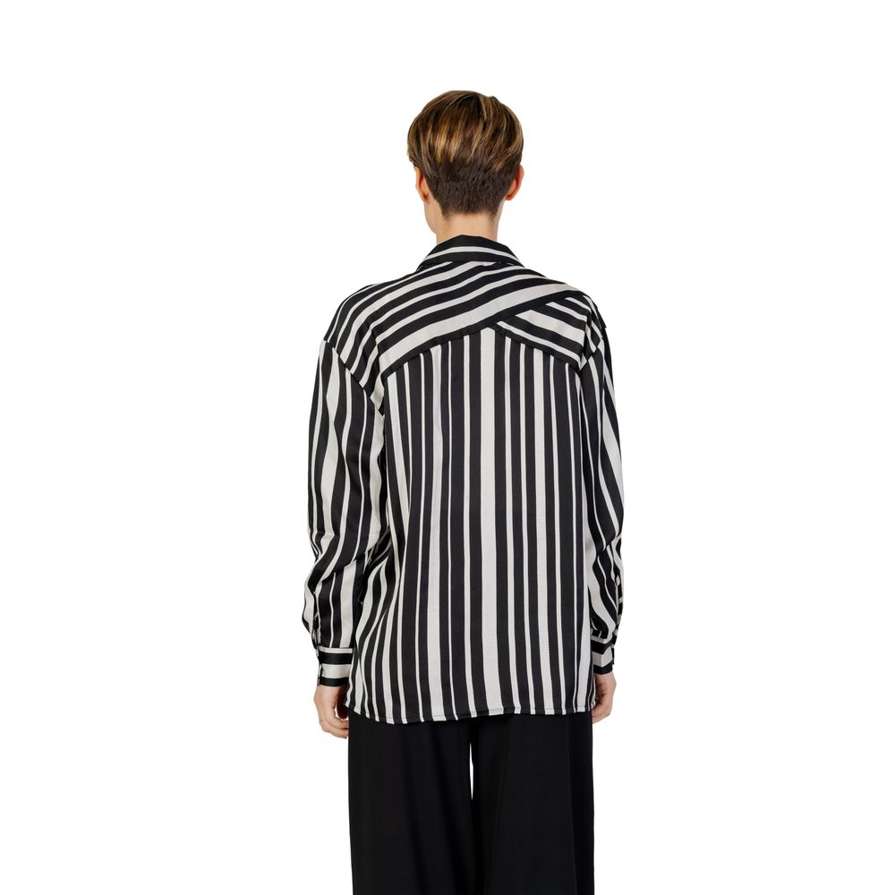Black Polyester Blouse
