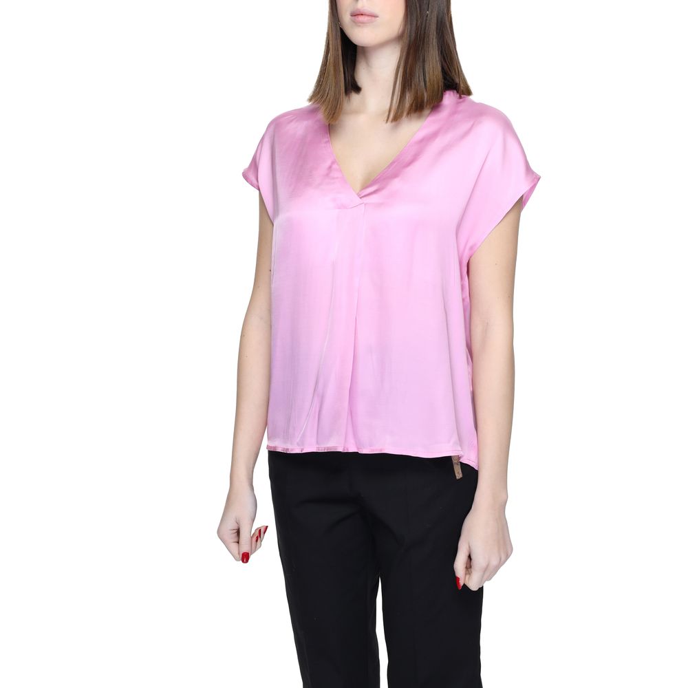 Multicolor Viscose Blouse - ventzia