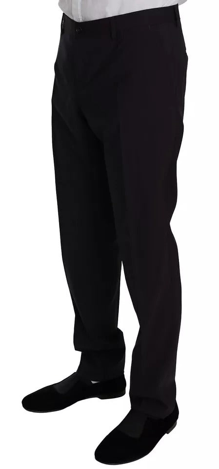 Purple MARTINI Wool Stretch 2 Piece Suit - ventzia