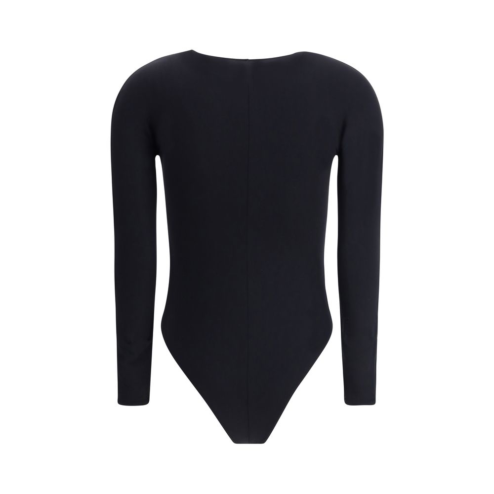 Black Polyamide Top - ventzia