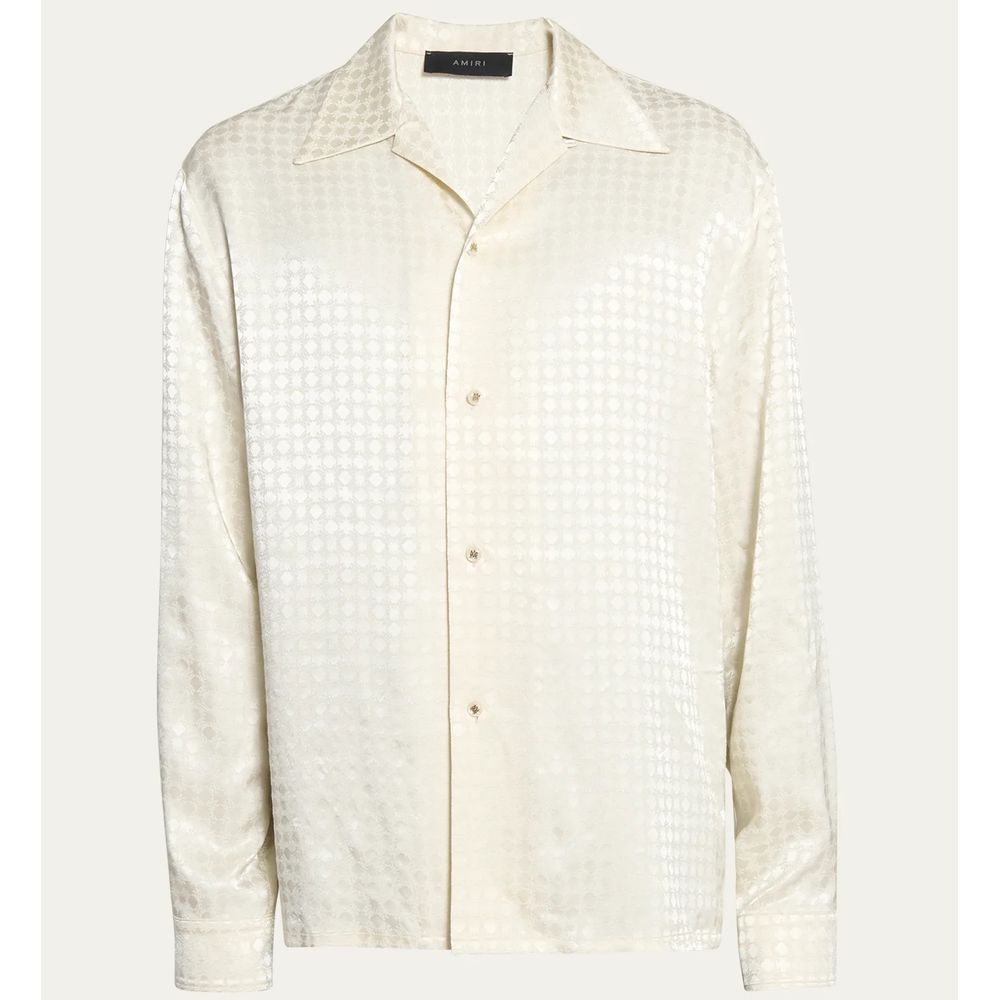 White Viscose Shirt - ventzia
