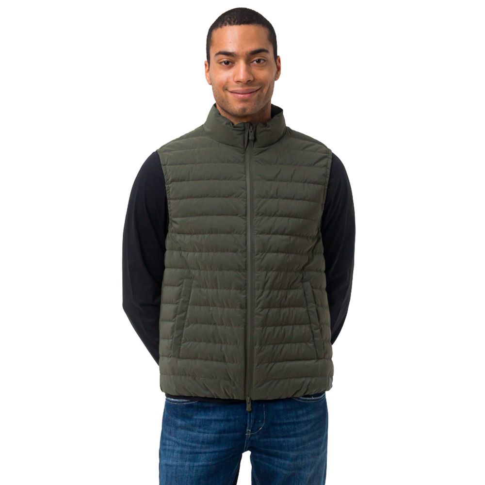 Green Polyester Vest - ventzia