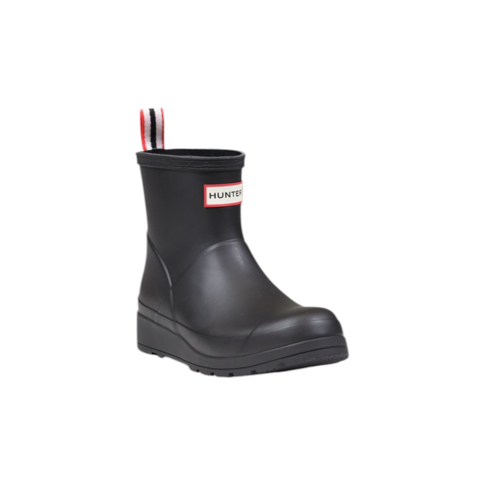 Black Recycled Polyester Ankle - ventzia