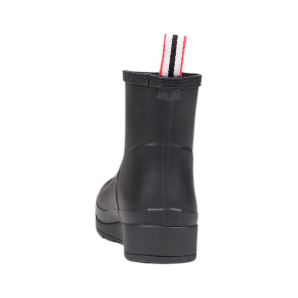 Black Recycled Polyester Ankle - ventzia