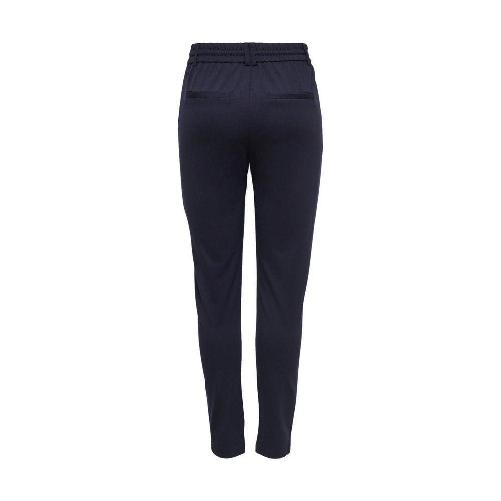 Blue Viscose Pant - ventzia