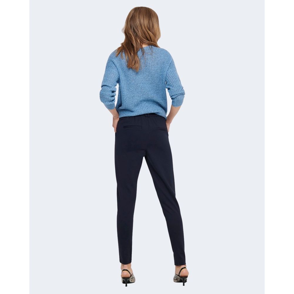 Blue Viscose Pant - ventzia
