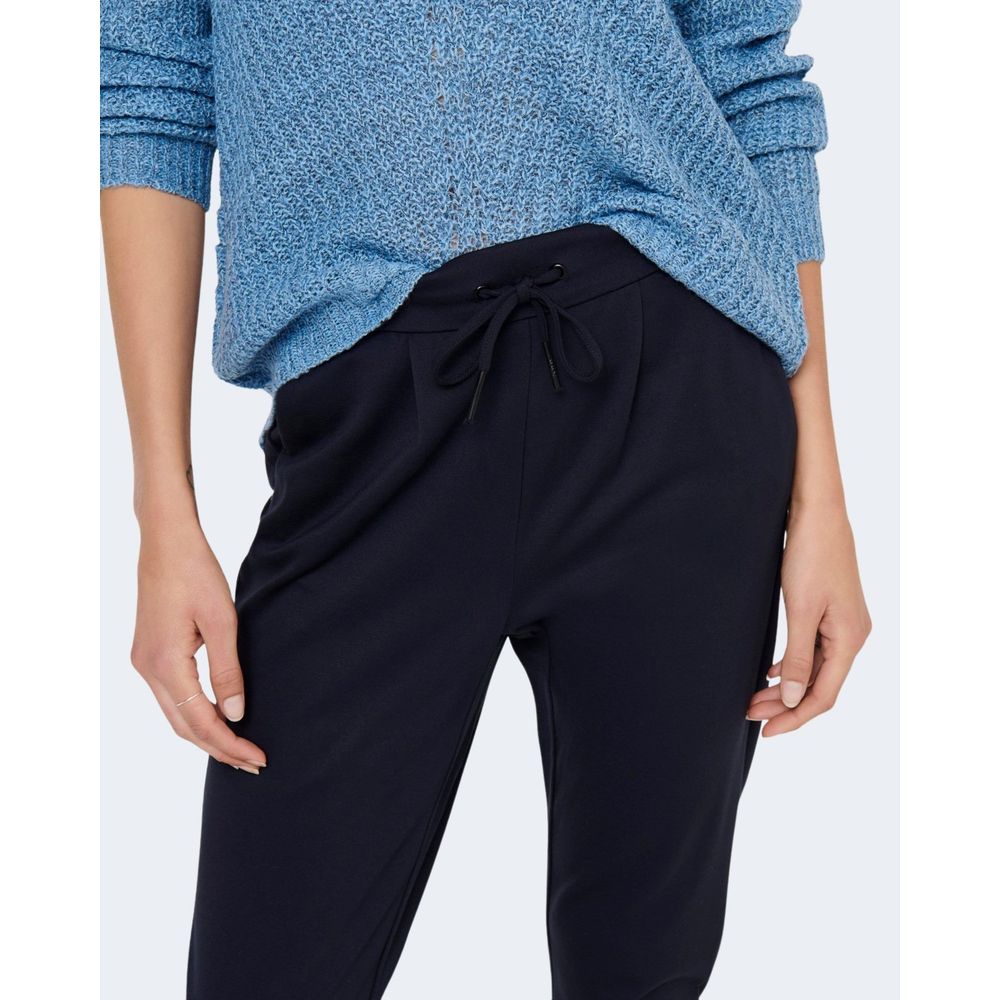 Blue Viscose Pant - ventzia