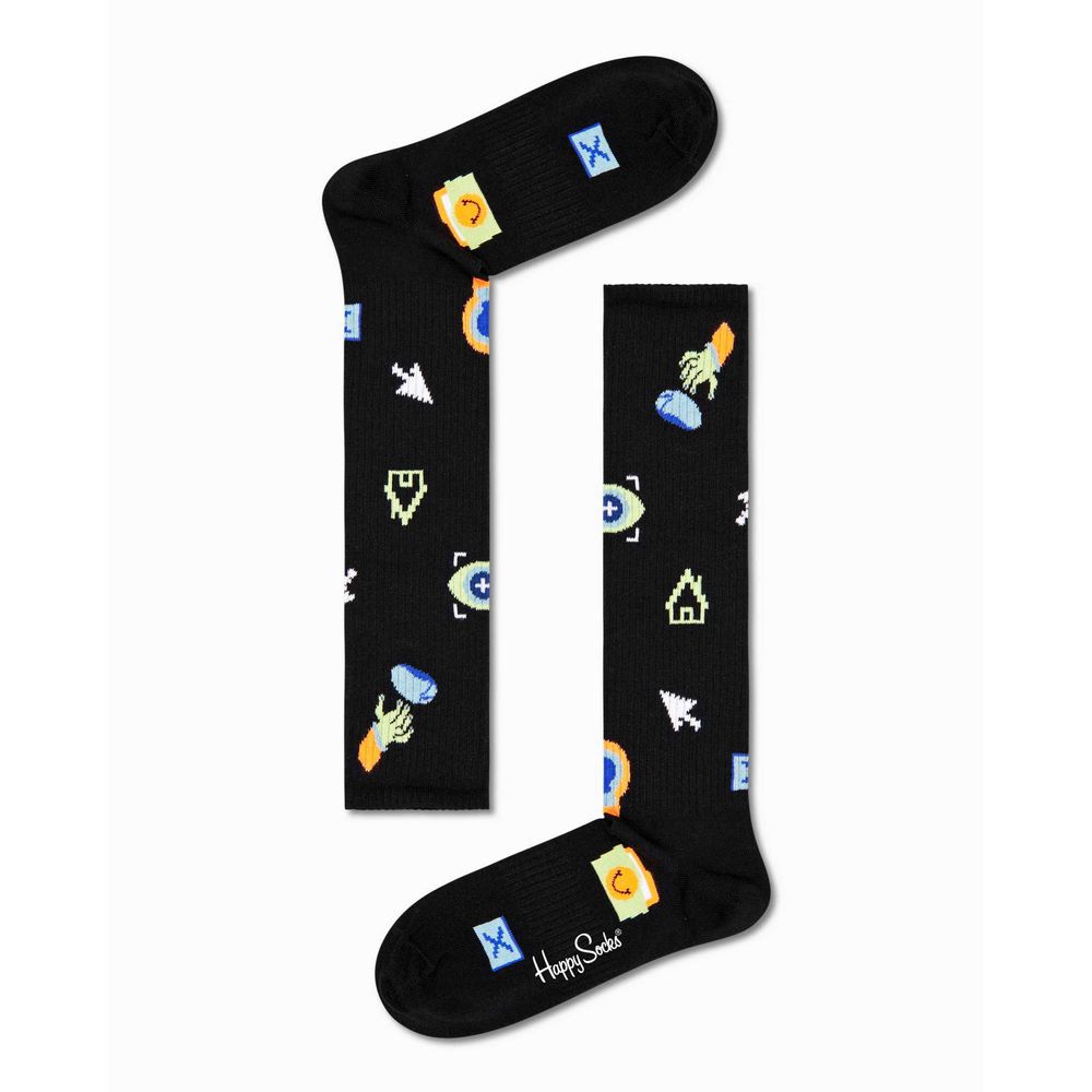 Black Cotton Sock - ventzia