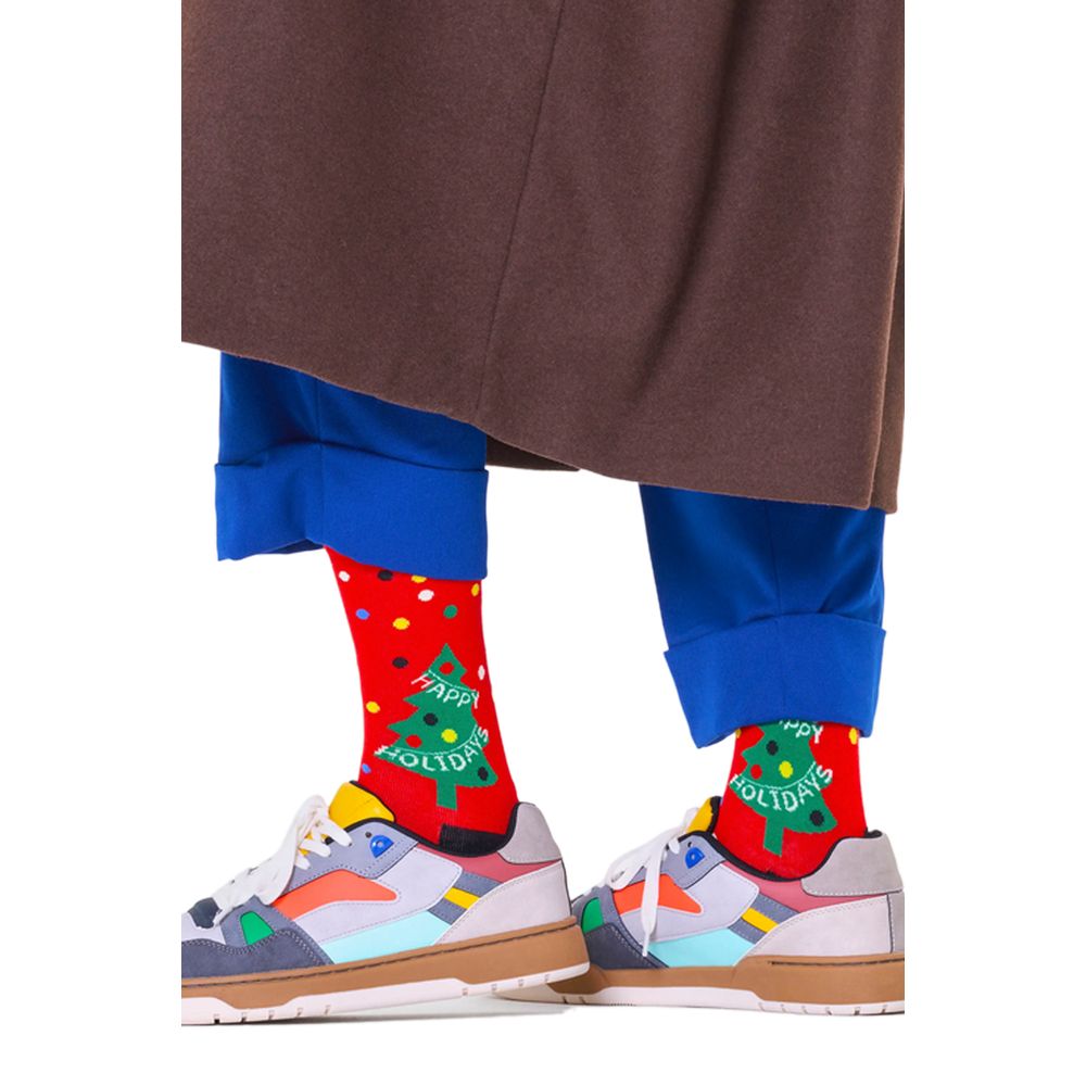 Red Cotton Sock - ventzia