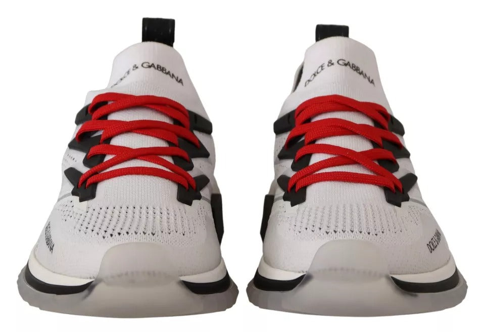 White SORRENTO Sport Stretch Men Shoes Sneakers - ventzia
