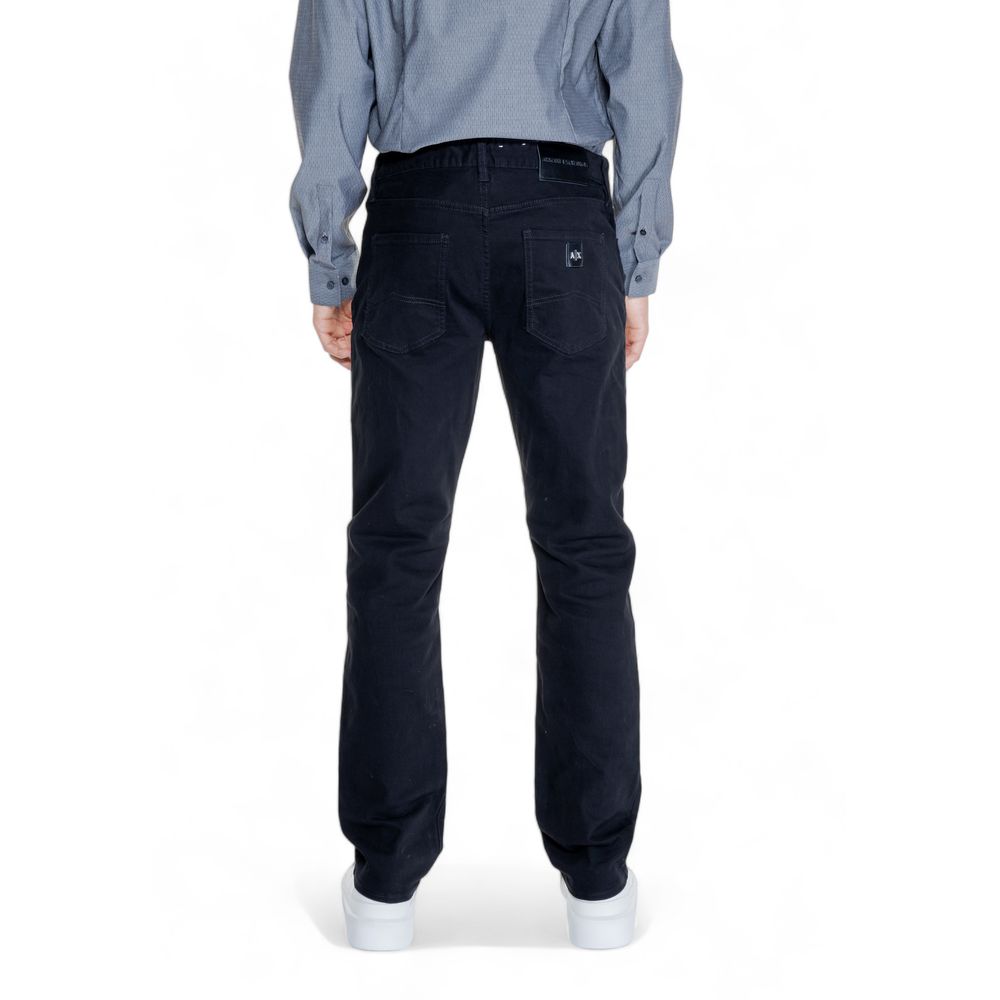 Black Cotton Skinny Pant