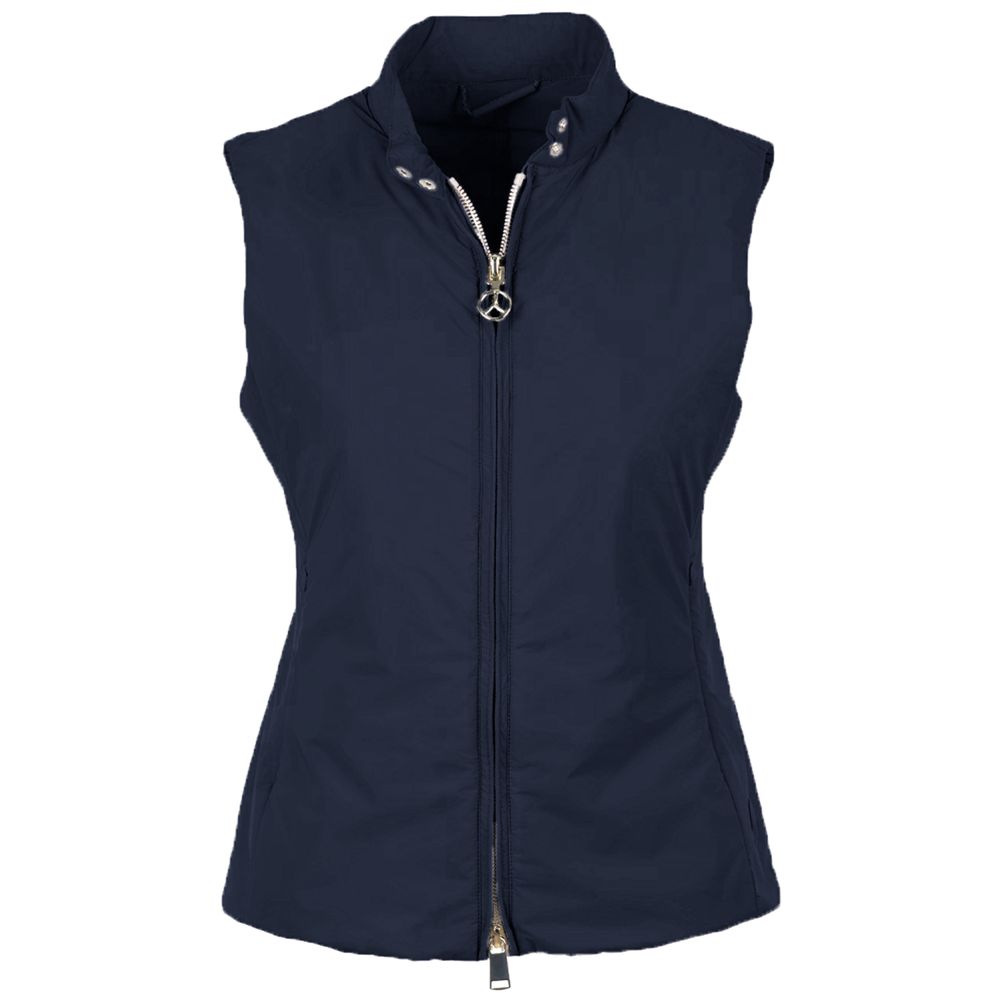 Blue Nylon Vest - ventzia