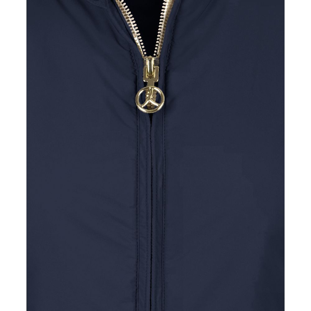 Blue Nylon Vest - ventzia