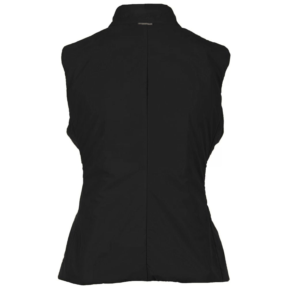 Black Nylon Vest - ventzia