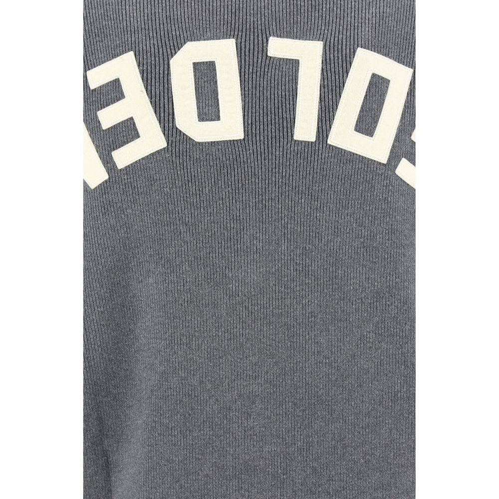 Gray Cotton Cardigan - ventzia