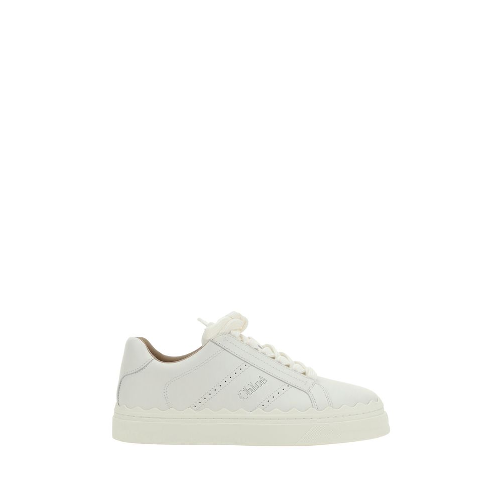 White Calf Leather Bos Taurus Low Top Sneakers - ventzia