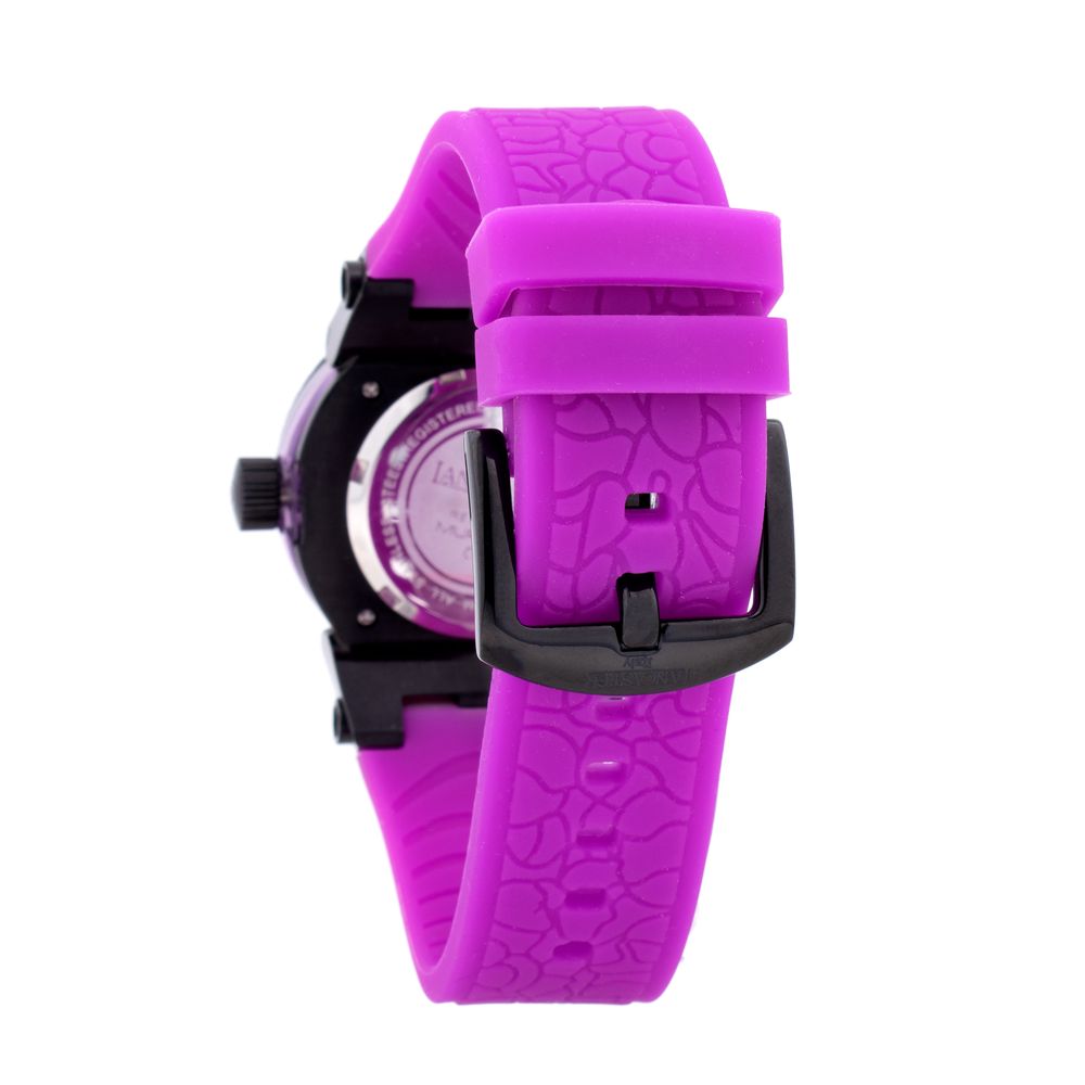 Purple Synthetic Sport Watch - ventzia