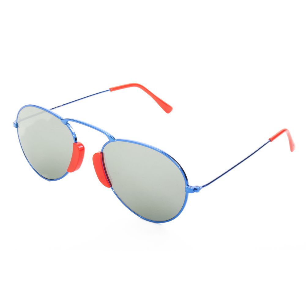 Blue Metal Sunglasses - ventzia