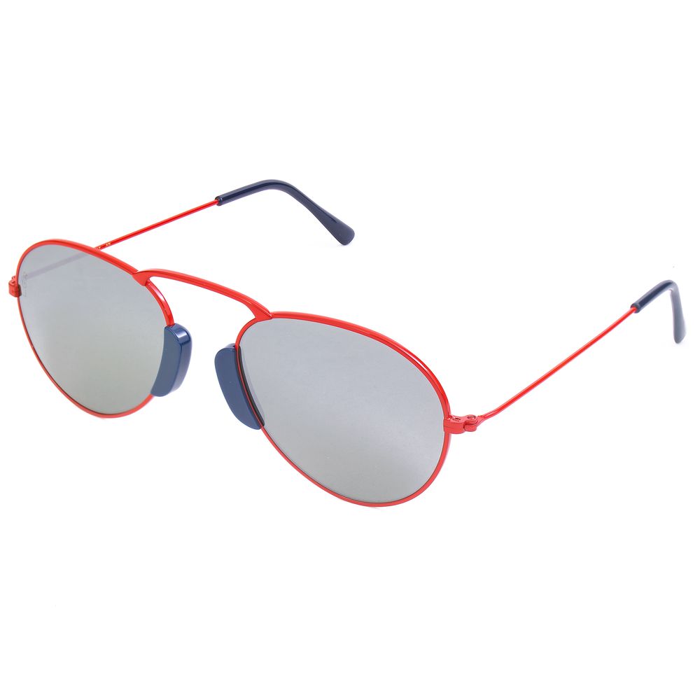 Red Metal Sunglasses - ventzia