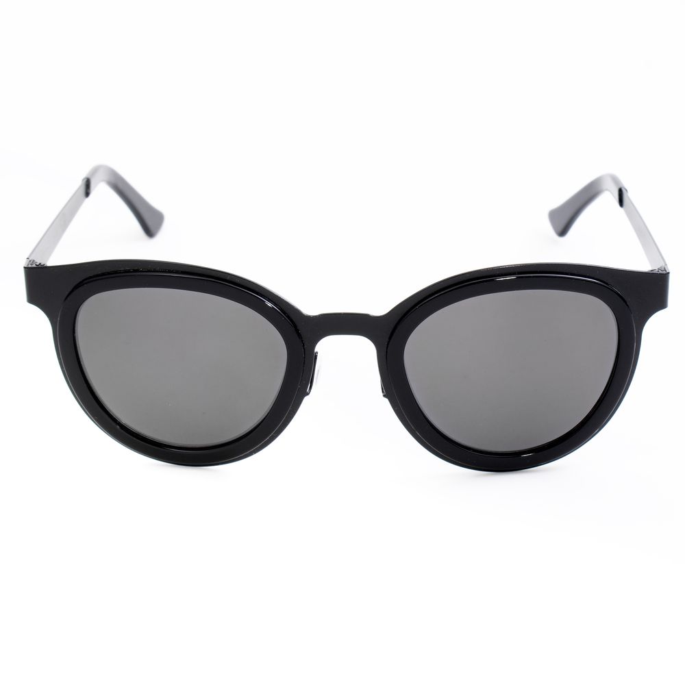 Black Stainless Steel Sunglasses - ventzia
