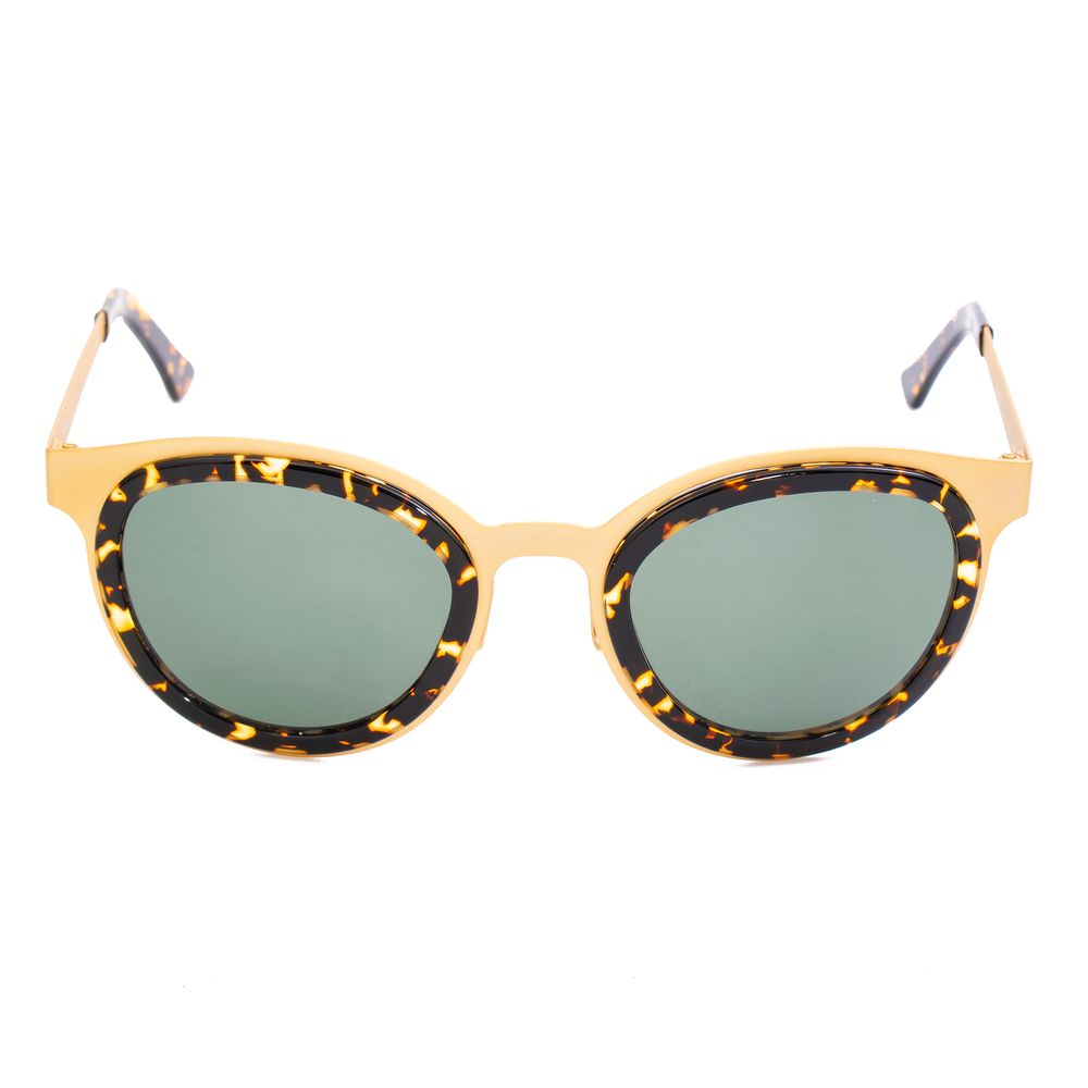 Gold Stainless Steel Sunglasses - ventzia