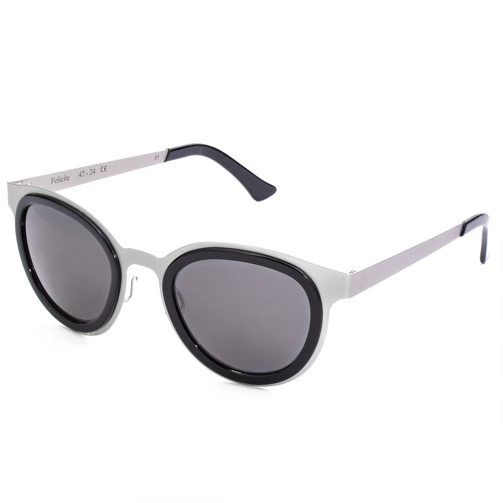 Gray Stainless Steel Sunglasses - ventzia