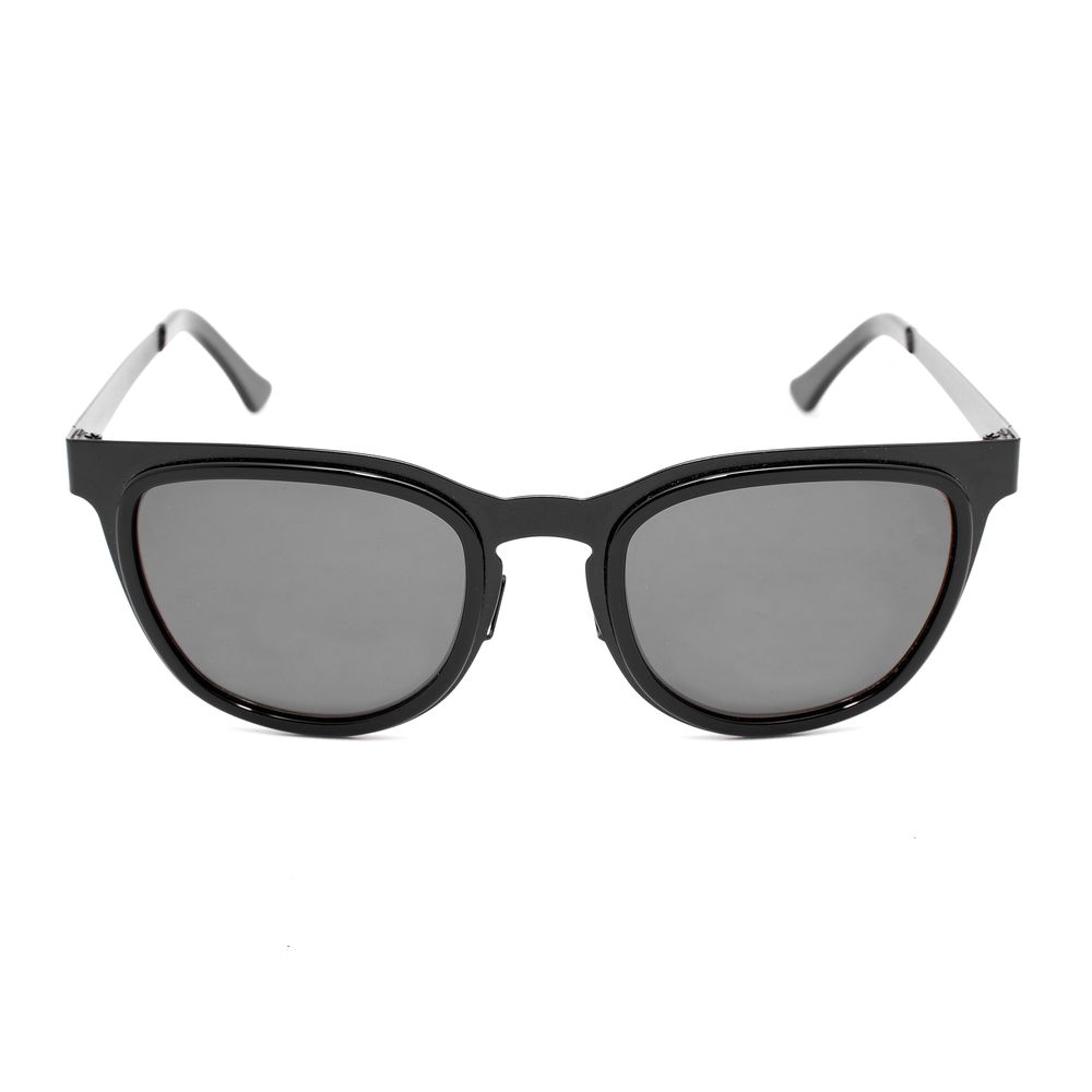 Black Stainless Steel Sunglasses - ventzia
