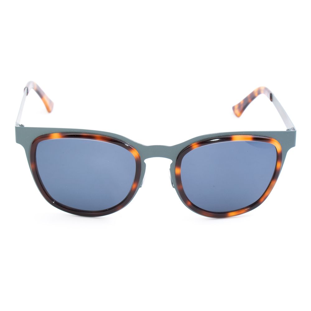 Blue Stainless Steel Sunglasses - ventzia
