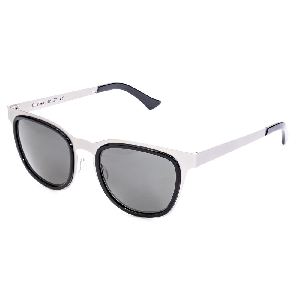 Gray Stainless Steel Sunglasses - ventzia