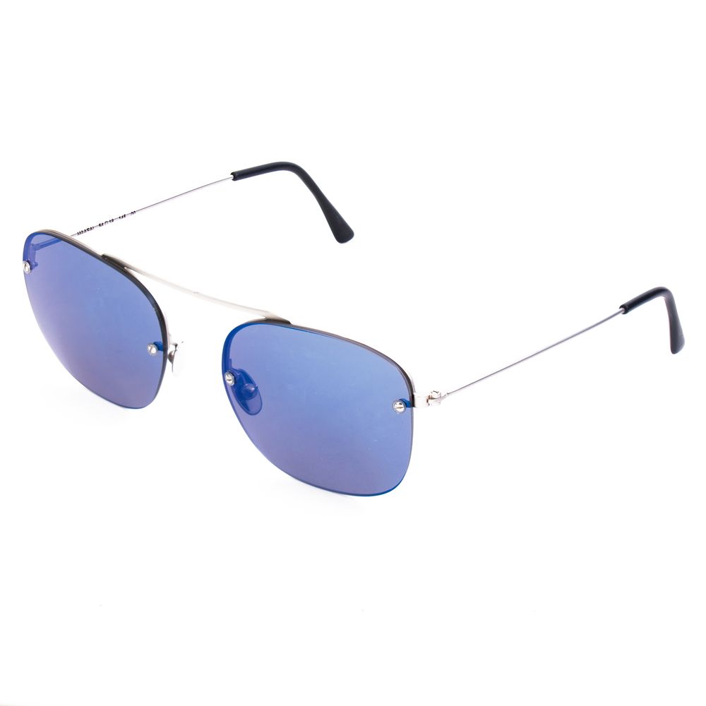 Silver Stainless Steel Sunglasses - ventzia