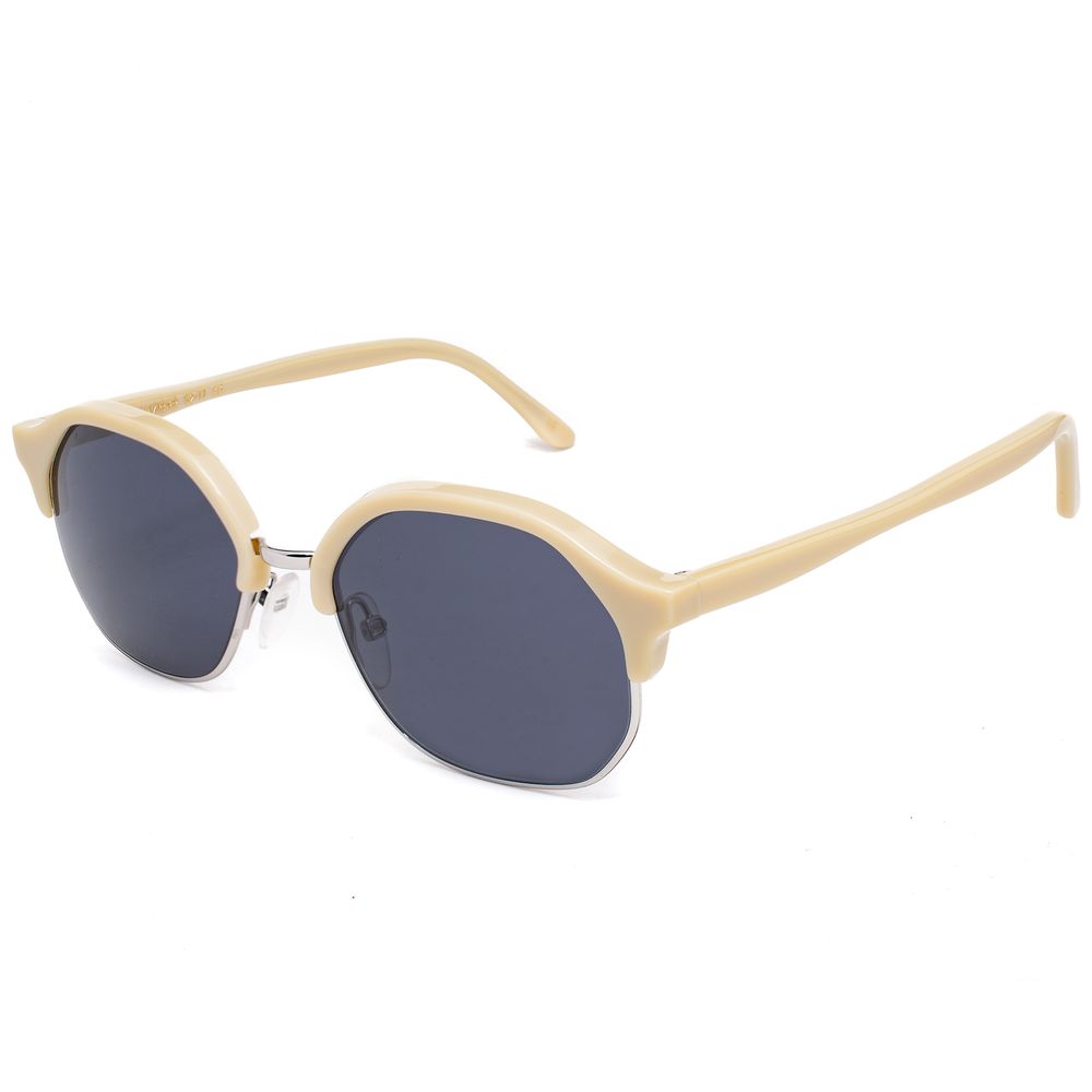 White Acetate Sunglasses - ventzia