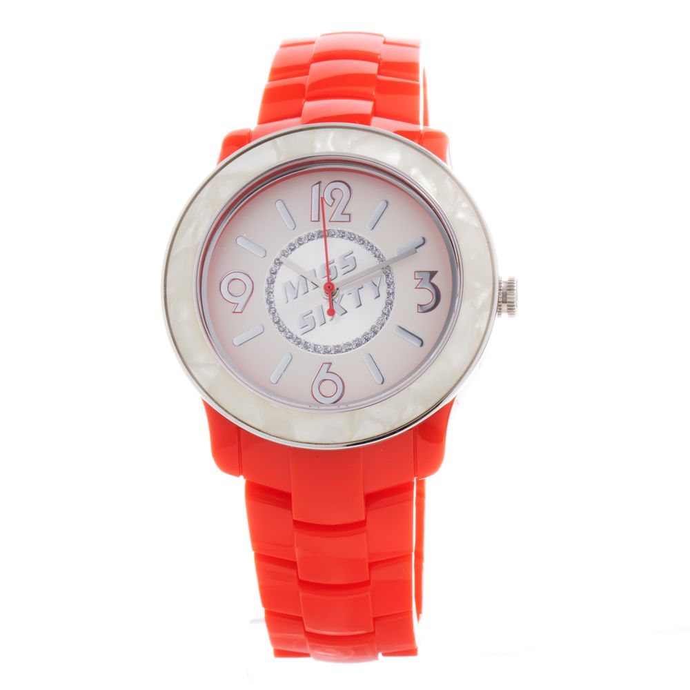 Red Polyethylene Dress Watch