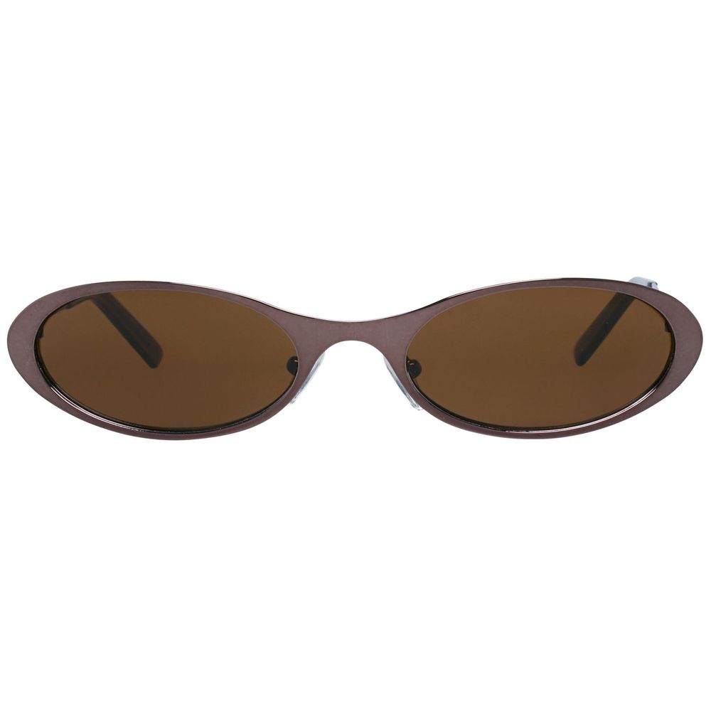 Brown Metal Sunglasses - ventzia