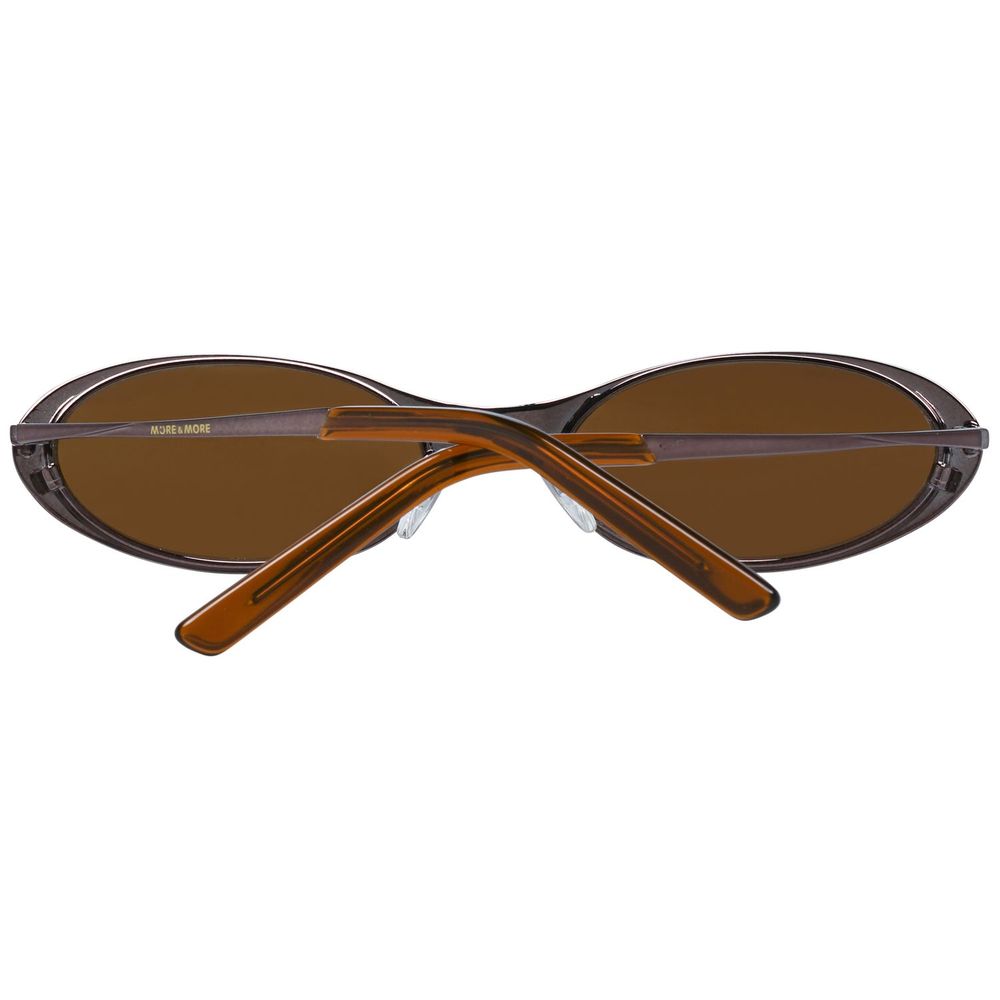 Brown Metal Sunglasses - ventzia