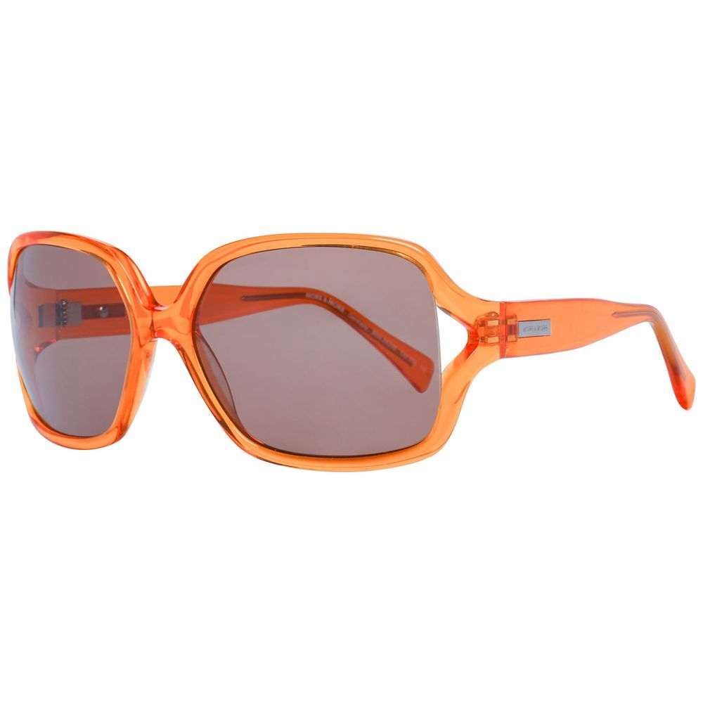 Orange Plastic Sunglasses - ventzia