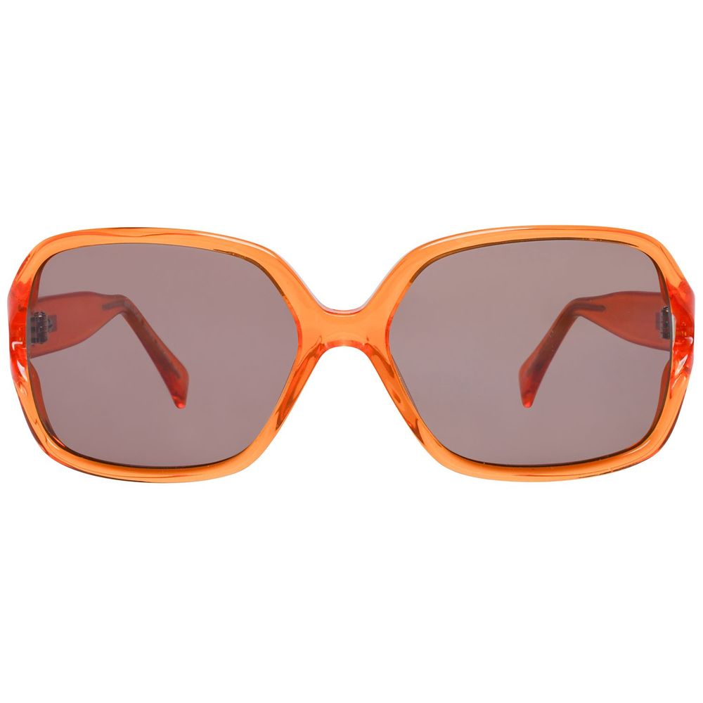 Orange Plastic Sunglasses - ventzia