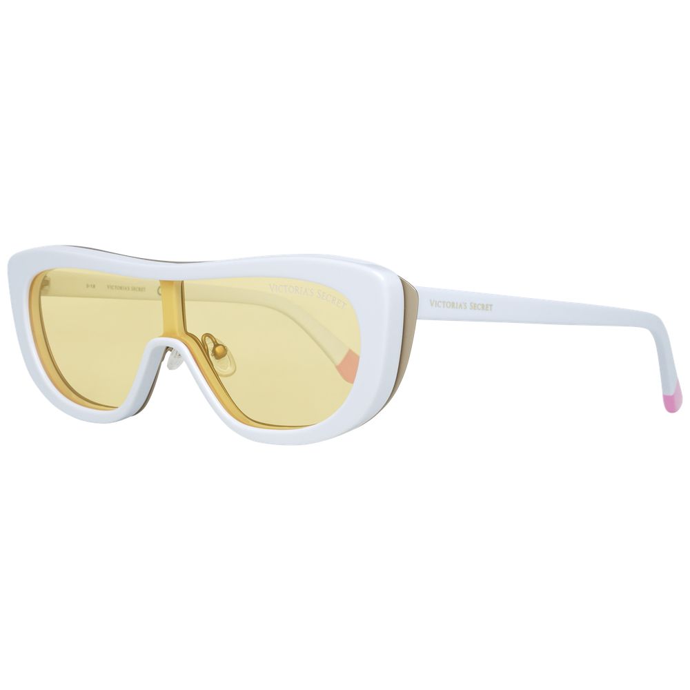 White Plastic Sunglasses - ventzia