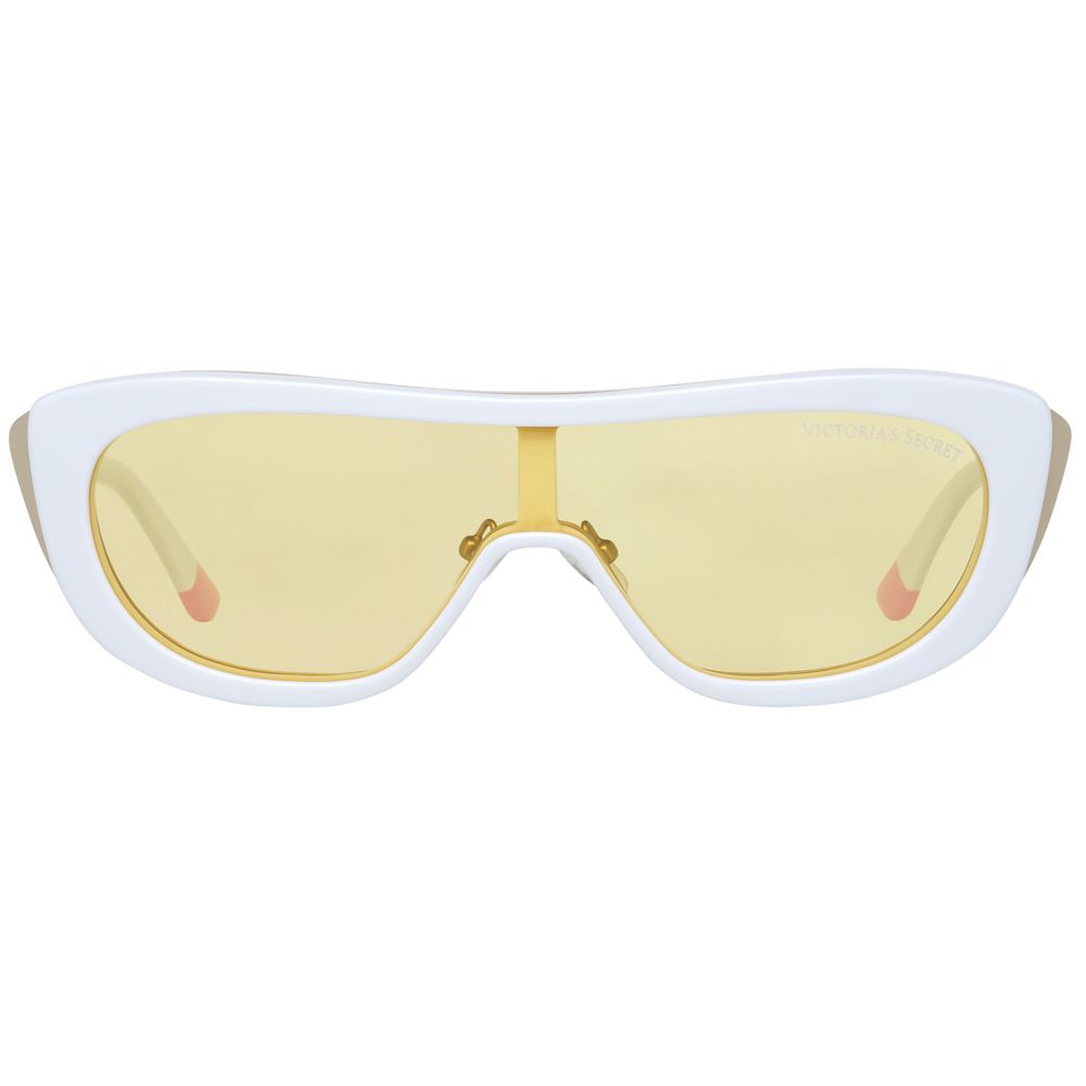 White Plastic Sunglasses - ventzia