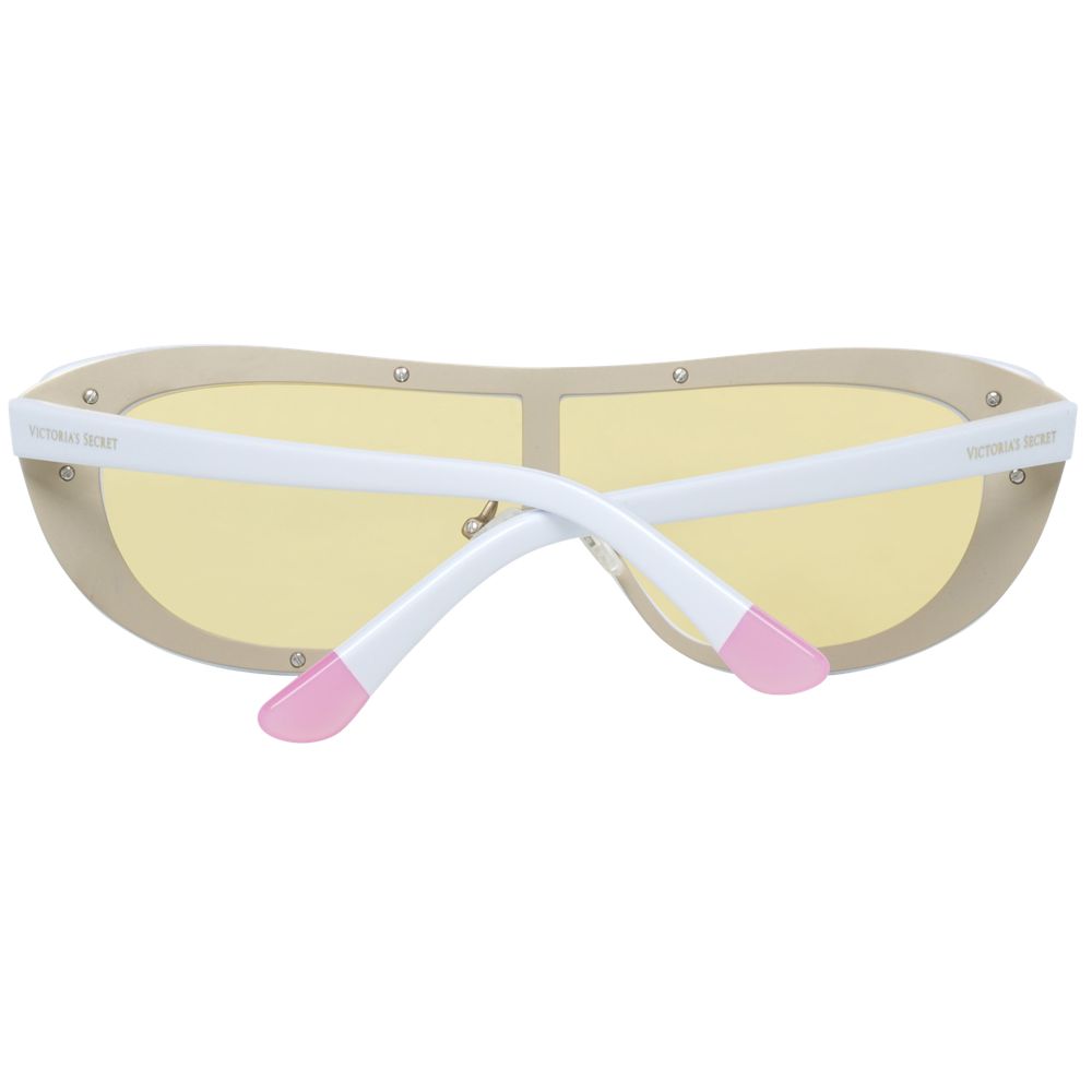 White Plastic Sunglasses - ventzia