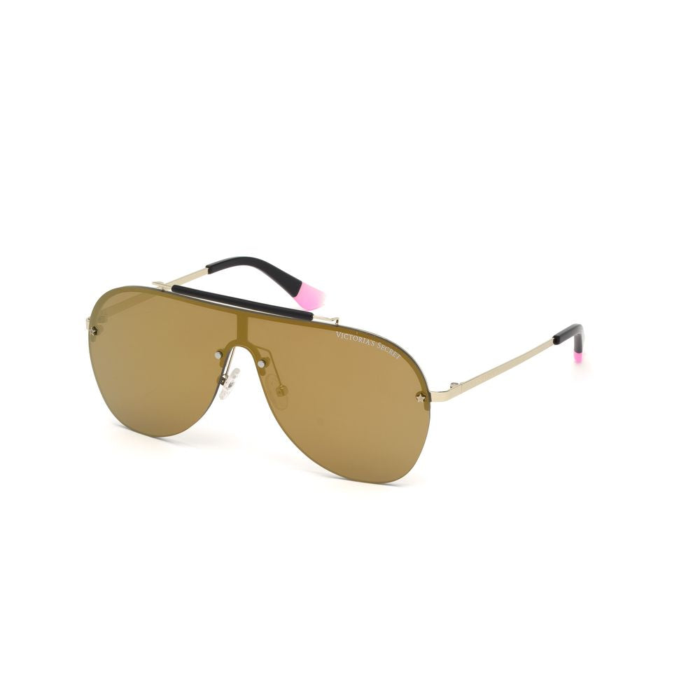 Rose Gold Metal Sunglasses - ventzia