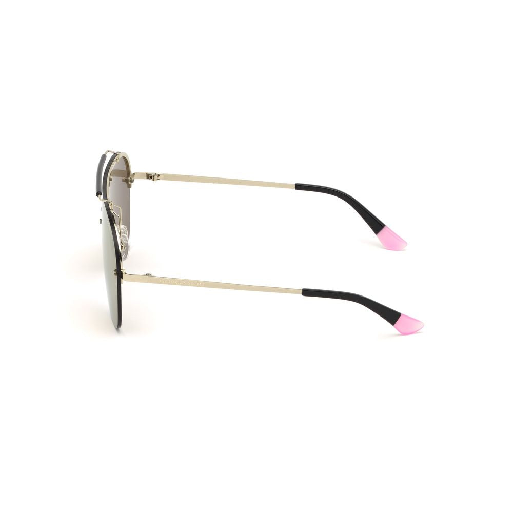 Rose Gold Metal Sunglasses - ventzia