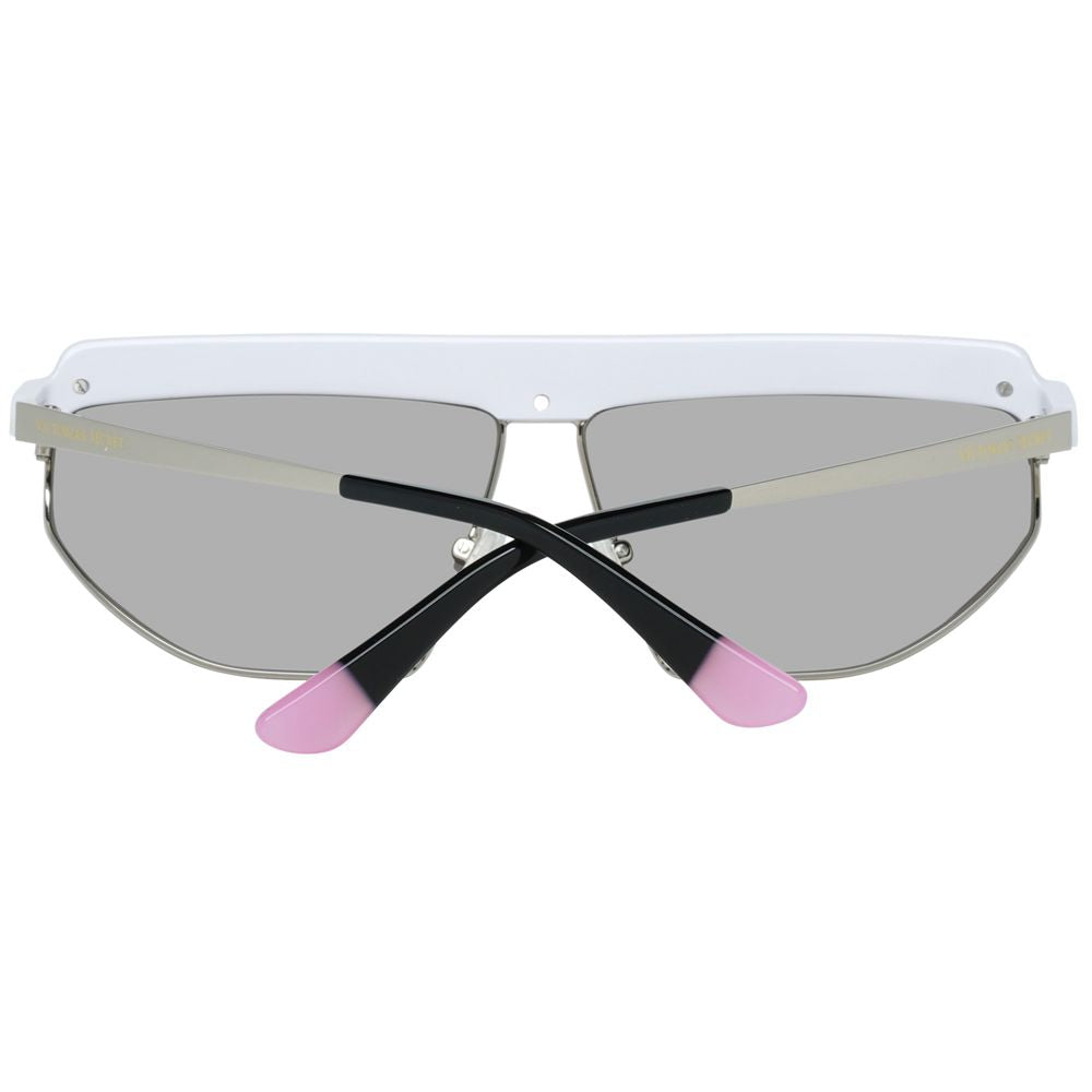White Metal Sunglasses - ventzia