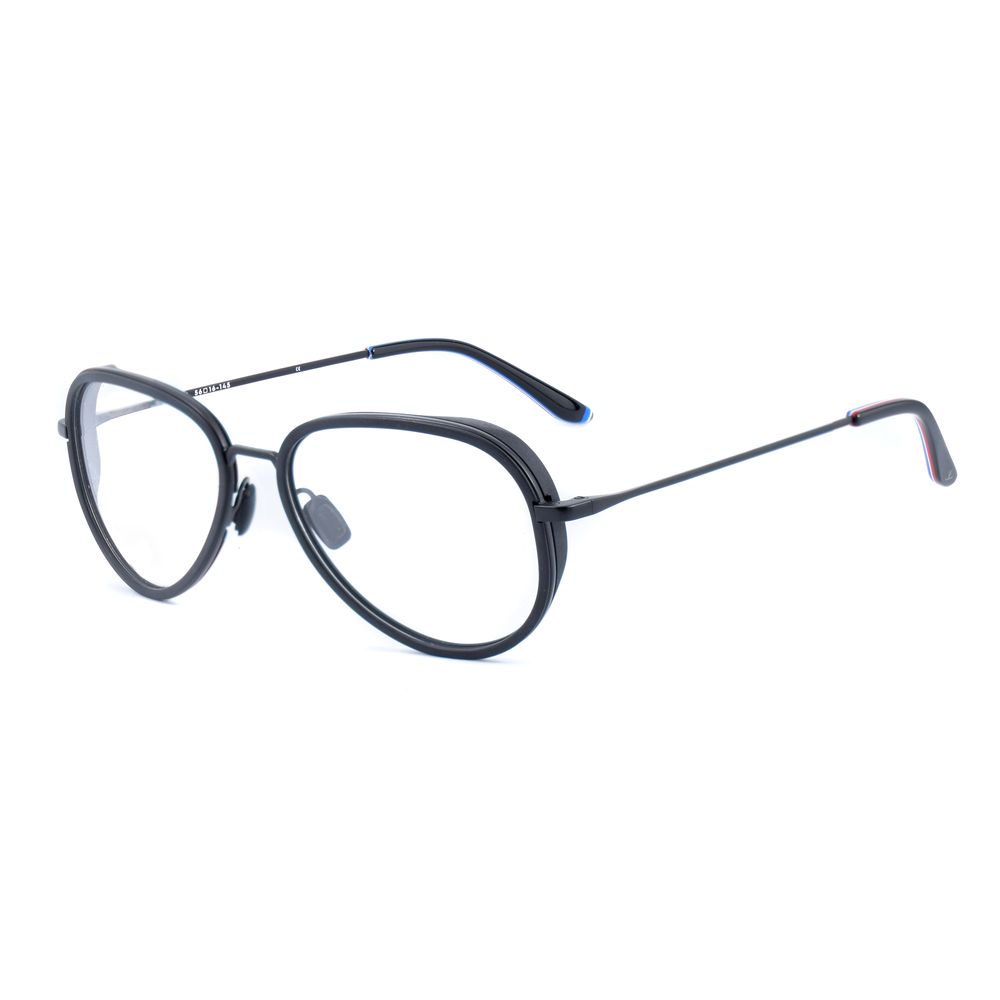 Black Stainless Steel Glasses (Frames) - ventzia