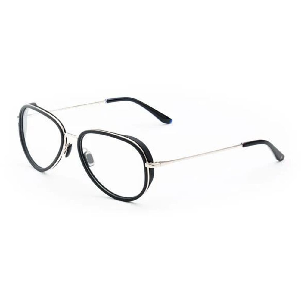 Gray Stainless Steel Glasses (Frames) - ventzia