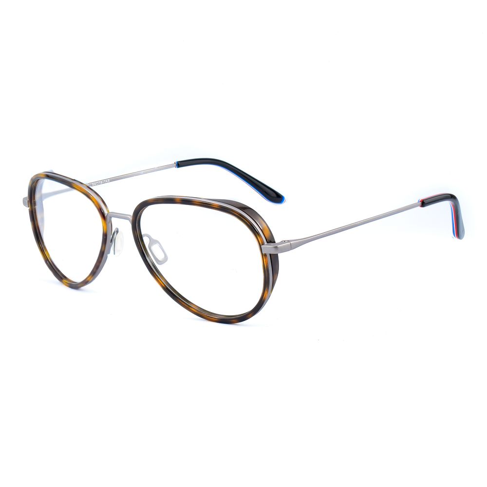 Gray Stainless Steel Glasses (Frames) - ventzia
