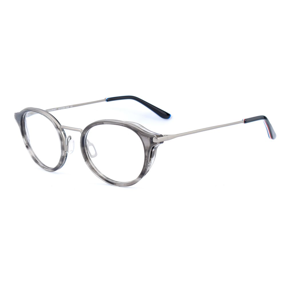 Gray Stainless Steel Glasses (Frames) - ventzia