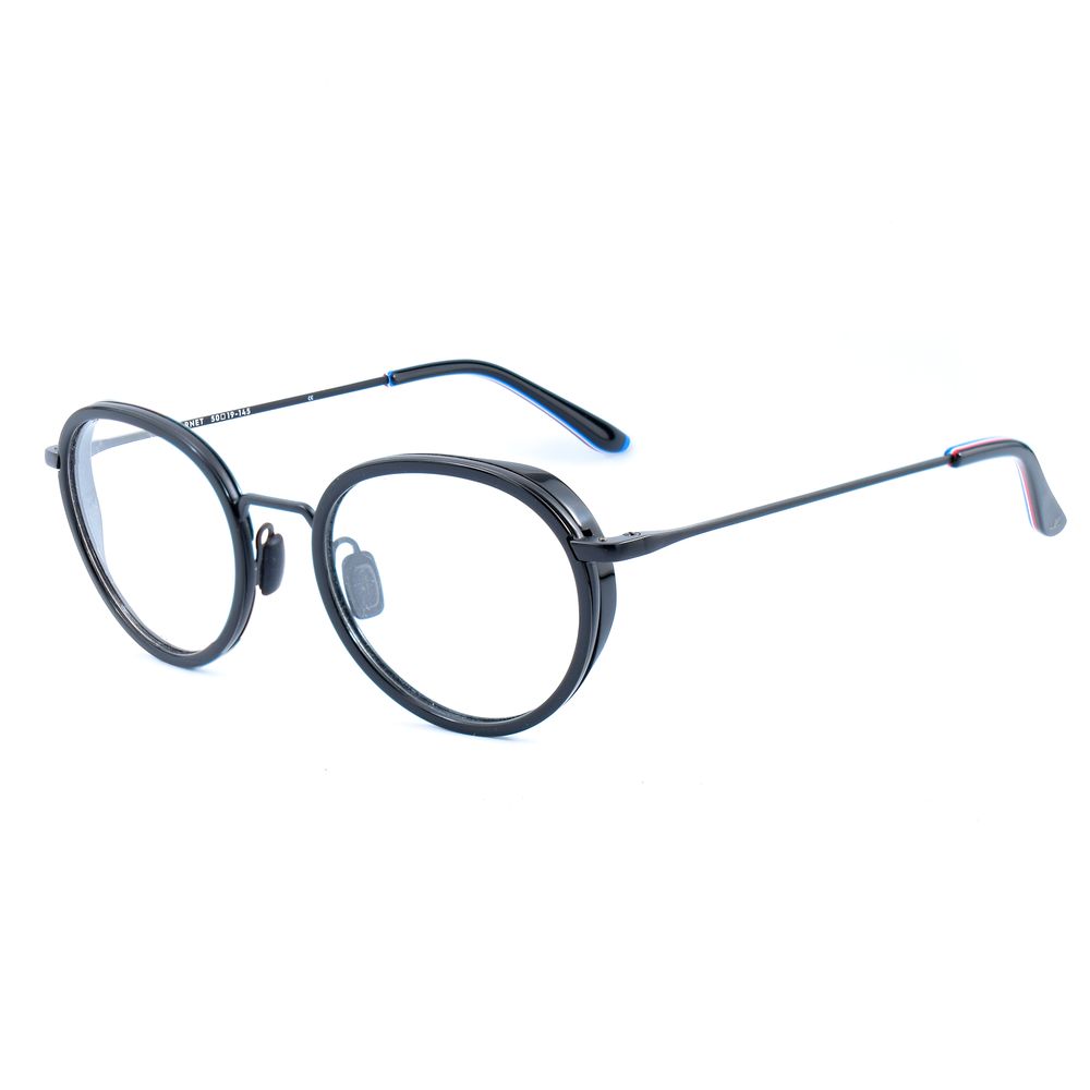 Black Stainless Steel Glasses (Frames) - ventzia
