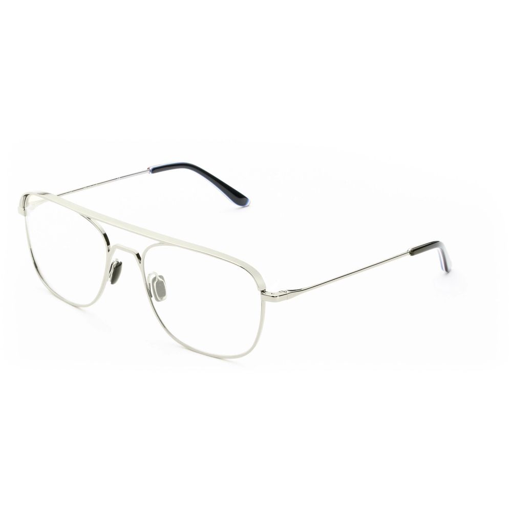 White Stainless Steel Glasses (Frames) - ventzia