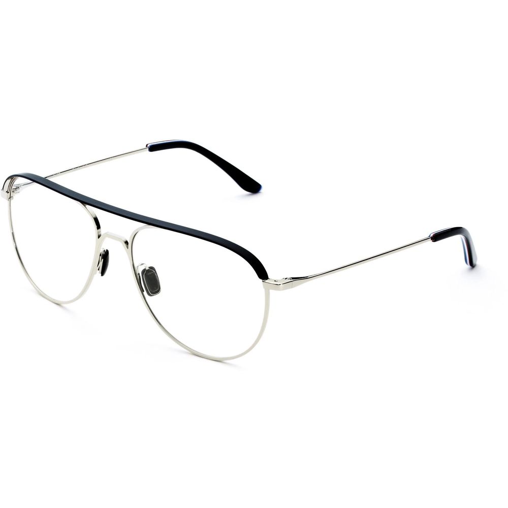 Gray Stainless Steel Glasses (Frames) - ventzia