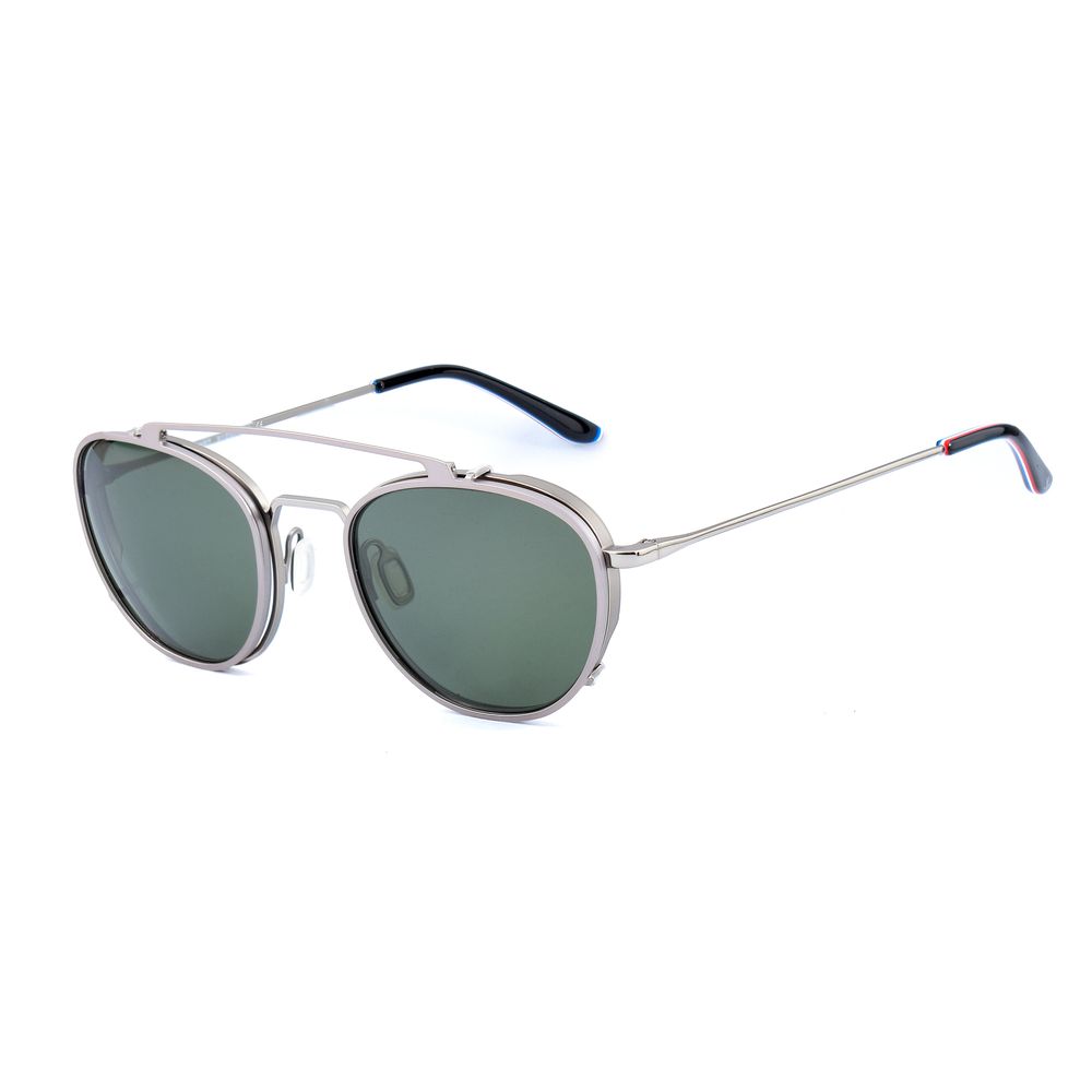 Gray Stainless Steel Glasses (Frames) - ventzia